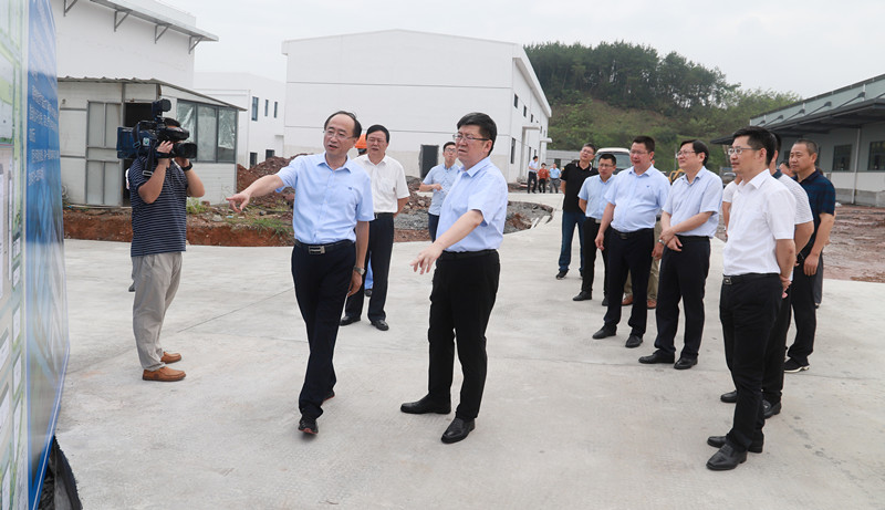 市委書記任澤鋒來我司調(diào)研重點(diǎn)項(xiàng)目建設(shè)情況